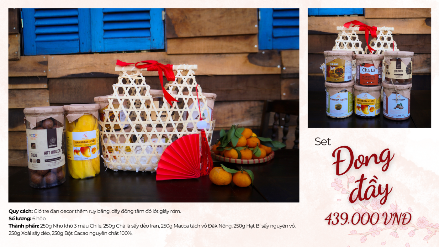 Set Đong đầy - Set quà Tết 2024