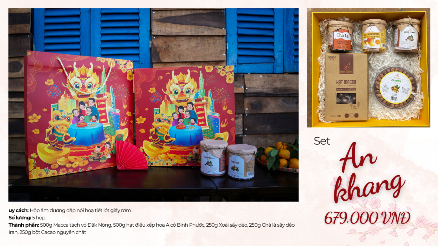 Set An Khang - Quà Tết 2024