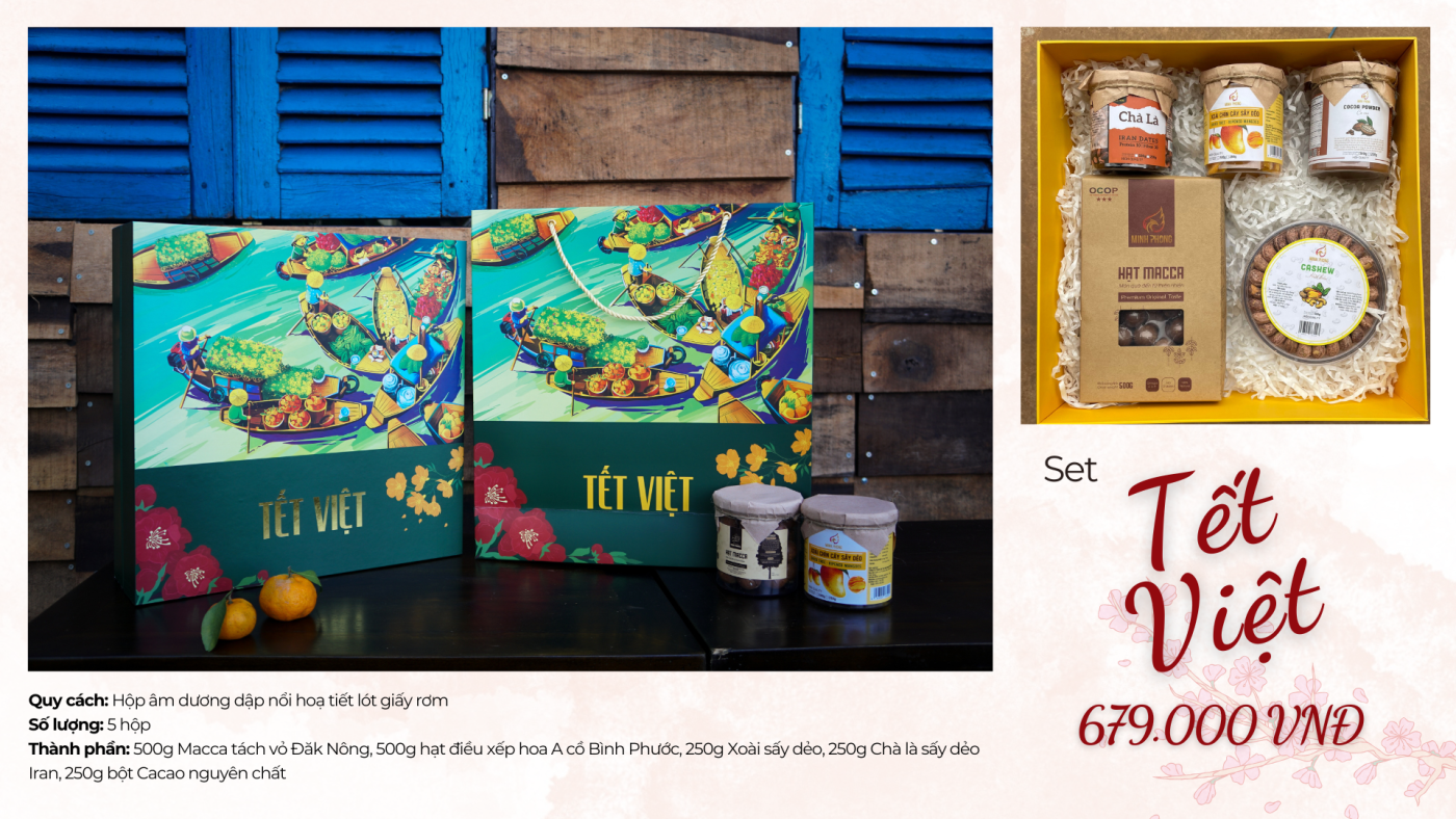 Set Tết Việt - Set quà Tết 2024